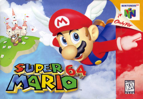Super Mario 64, foi um dos ícones lançados no Nintendo 64