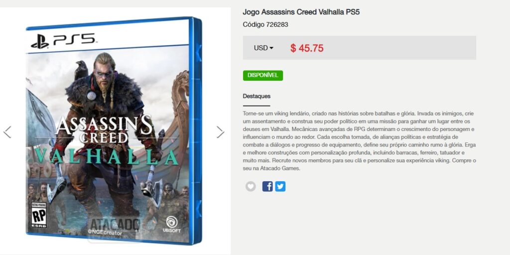 Jogo Gta V Premium Online Edition PS4 no Paraguai - Atacado Games