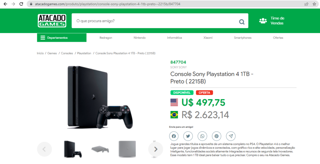 Vale a Pena Comprar um PS5 no Paraguai no LANÇAMENTO? 