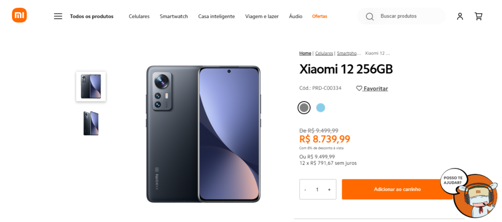 Celular Xiaomi 11T Pro 5G / com desconto de % no Paraguai
